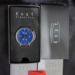 ヤフオクで決まりましたKNOT ノット KNQT クォーツ腕時計...