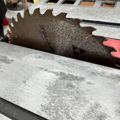 【引取限定】ナカトミ TS-254 テーブルソー HOMETOOL 100V 卓上 マルノコ 【下関店】【中古】