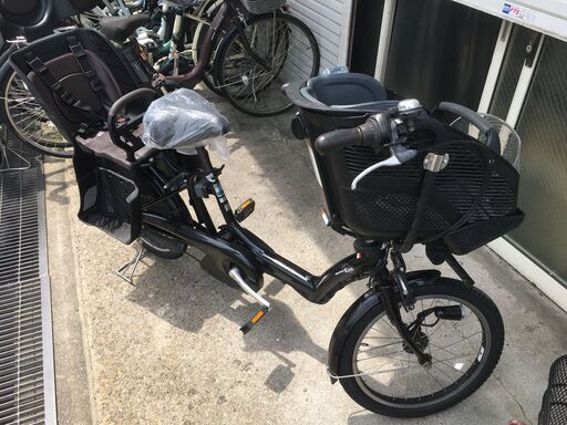 地域限定送料無料 バッテリー新品 ヤマハ キッスミニ 新基準 子供乗せ