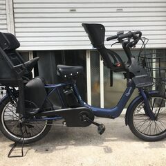 地域限定送料無料 パナソニック ギュットアニーズ 三人乗り 16AH 2020  