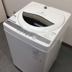 （7/14受渡済）JT7073【TOSHIBA/東芝 5.0㎏洗濯機】美品 2021年製 AW-5G9-W 家電 洗濯 簡易乾燥付