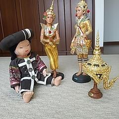 タイ舞踊人形　山岳民族人形　バンコク