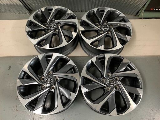 タイヤ、ホイール オーリス純正☆トヨタ 17×7J 5H114.3 ＋50 純正 