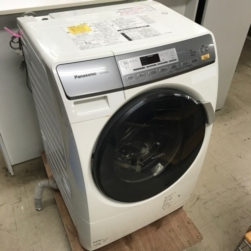o2306-249 パナソニック ドラム式洗濯乾燥機 6kg 2012年製 傷、汚れあり 蓋ズレあり