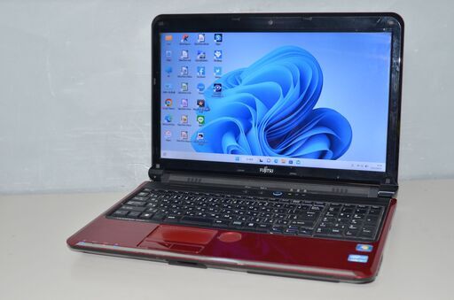 中古良品ノートパソコン Windows11+office 富士通 AH54/D 第二世代i3/15.6インチ/無線内蔵/メモリ4GB/爆速SSD256GB/DVDRW/便利なソフト多数