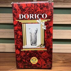 DORICO・ガラス花瓶（イタリア製）