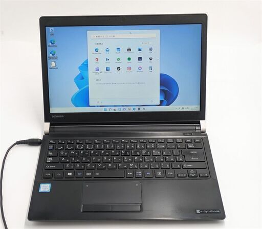 送料無料 保証付 高速SSD256 13.3型ワイド ノートパソコン 東芝 R73/D 中古美品 第6世代 Core i5 8GB Wi-Fi Bluetooth Windows11 Office