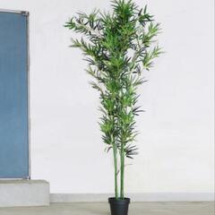 人工観葉植物 光触媒 バンブー 竹 210cm 