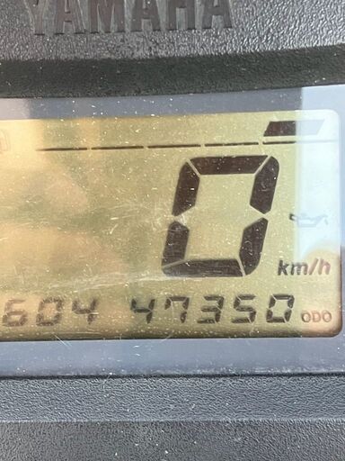 マジェスティー125FIインジェクションSPORTS 青 バーハン、マフラー 使用中