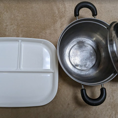 IH対応鍋＋ワンプレート皿