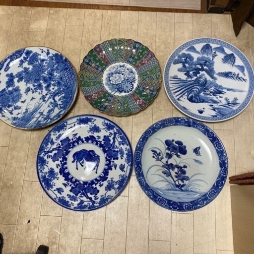 大皿 和皿 骨董 陶器 焼物