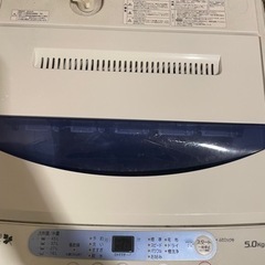 洗濯機5kg 動作確認済み