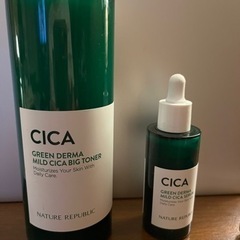 ネイチャーリパブリックのCICAシリーズの化粧水と美容液