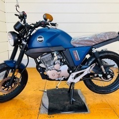 【ネット決済・配送可】新車★ ゾンテスカフェレーサー125cc ★