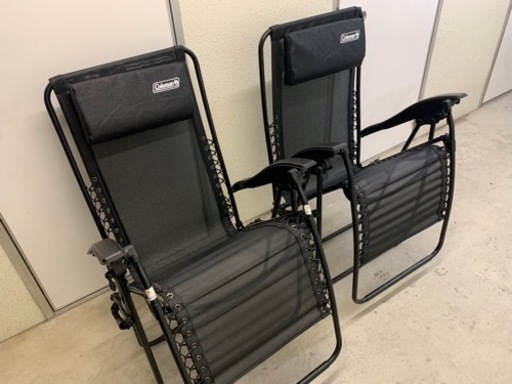 2脚セット　Coleman インフィニティチェア