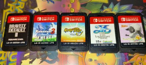 ニンテンドー スイッチ ソフト 5点 初期起動確認済み 値下げ