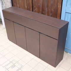 ACTUS(アクタス)のSHINE(シャイン) カウンターW162です。オーク材の落ち着きのある色合いと直線的でシンプルなデザインが魅力のサイドボード。キッチン収納としてもおススメです♪DE516