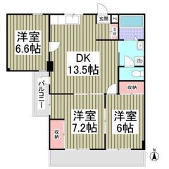 🌻入居費用8万円🌻】✨審査No.1✨ 🔥東北本線「岡本」駅 徒歩26分🔥の画像