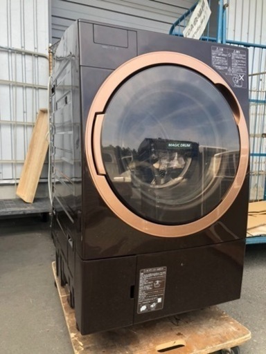配送設置無料　 TOSHIBA 東芝 TW-117E4L T エディオン オリジナル ドラム式 洗濯 乾燥機 左開き 11kg