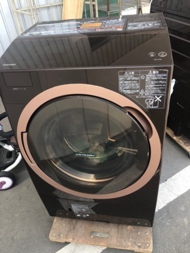配送設置無料 2018年式 東芝 TOSHIBA TW-117X6LT ドラム式洗濯乾燥機 ZABO ONザブーン 左開き 洗濯11kg・乾燥7 kg グレインブラウン