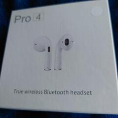 Bluetooth　ワイヤレスイヤホン　Pro 4　ホワイト　
