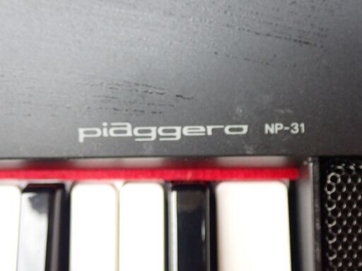 YAMAHA 電子キーボード piaggero NP-31