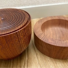木製どんぶり・灰皿