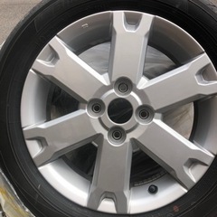 ダイハツ　タフト　純正アルミタイヤセット