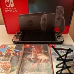 Nintendo Switch バッテリー強化モデル　グレー　ゲ...