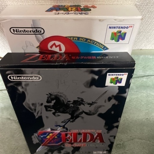 ニンテンドウ64本体セット ソフト箱説明書付き Nintendo NINTENDO64