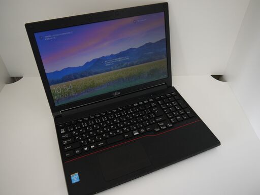 【お渡し済み】富士通 Win10 15.6型ノートPC 第4世代i3 + SSD 【メンテナンス済み】