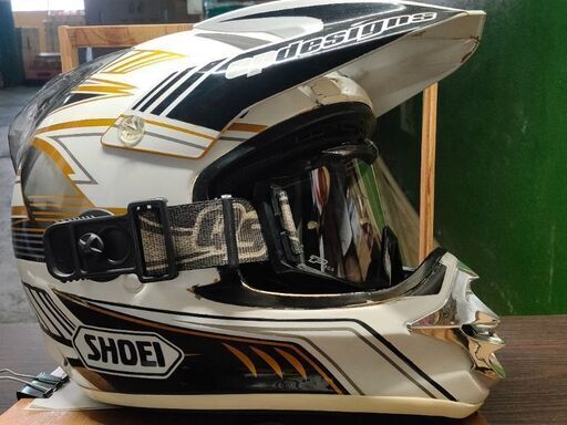 SHOEI　VFX-DT　Mサイズ　ゴーグル\u0026クイックストラップ付き