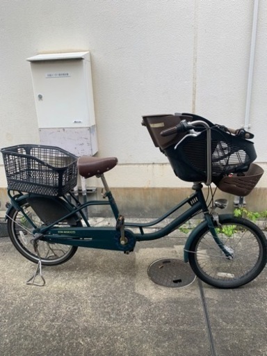 子供乗せ自転車　カゴ付