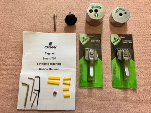 バトミントン　ガット張り機　工具付属 テニス、バドミントン用ガット張り機