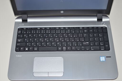 中古ノートパソコン Windows11 爆速SSD256GB 日本製 HP Probook 450 G3 core i3-6100U/メモリ4GB/15.6インチ/webカメラ/無線/DVDマルチ搭載