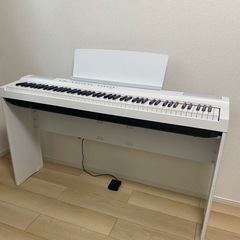【値下げ・美品】ヤマハ電子ピアノ　P-125WH 