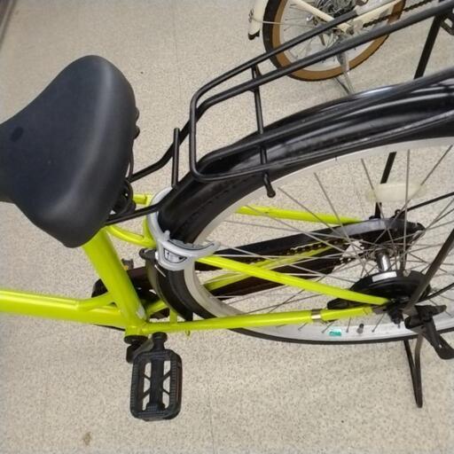 ママチャリ 自転車 26インチ 緑 グリーン TJ894