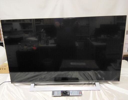美品【2021年製】東芝 43V型 4Kチューナー内蔵液晶テレビ REGZA 43M540X 2画面分割/ゲームモード/Netfrix/Amazonビデオ/youtube