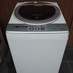 SHARP 電気洗濯乾燥機　洗濯８キロ　乾燥4.5キロ