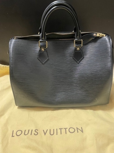 LOUIS VUITTONスピーディ30_エピ/レザー/BLK/VI0914 LOUIS VUITTONスピーディ30_エピ/レザー/BLK/VI0914