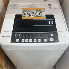 Hisense/ハイセンス　洗濯機　5.5kg　HW-T55A　...