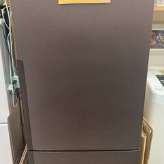 SHARP/シャープ ノンフロン冷凍冷蔵庫 271L SJ-PD27C-T 2017年製 ブラウン