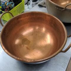 銅鍋セット　大　小