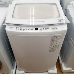 AQUA 全自動電気洗濯機 9kg AQW-V9N(W) 202...