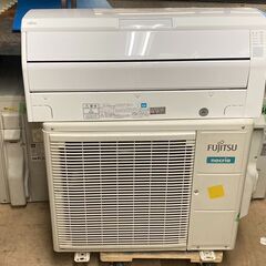 K04267　富士通　中古エアコン　主に8畳用　冷房能力　2.5KW ／ 暖房能力　2.8KW