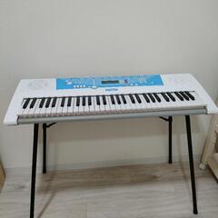 【受付終了】ヤマハ電子ピアノ(光るガイドサポートあり、61鍵)　...