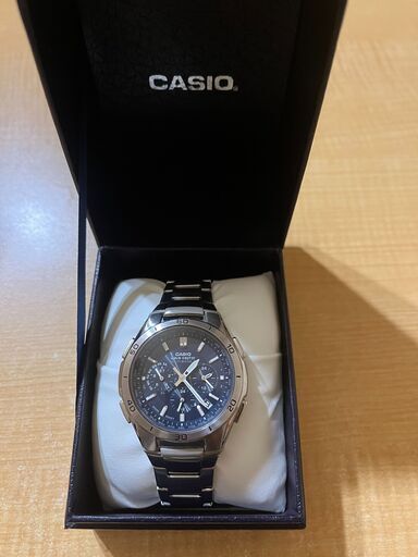 腕時計　CASIO　5174＊JA　クロノグラフ　ソーラー電波時計