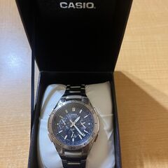 腕時計　CASIO　5174＊JA　クロノグラフ　ソーラー電波時計