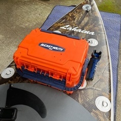 ラハイナ　SUP カーボンパドル　魚探