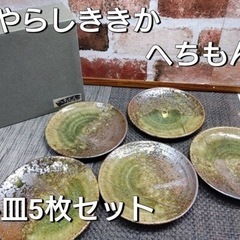 ✨新品✨やらしききか　へちもん　小皿5枚セット